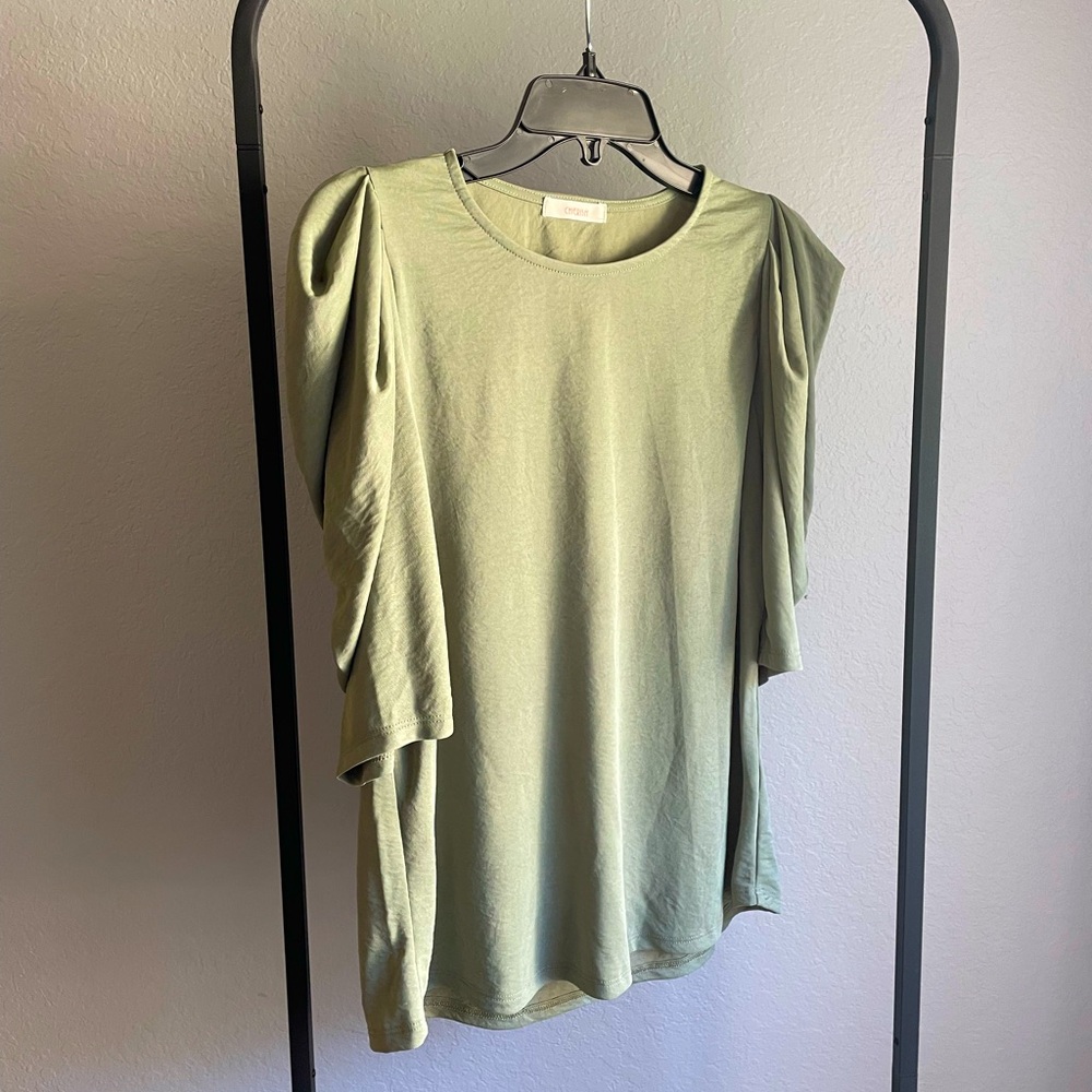 Light Olive Blouse